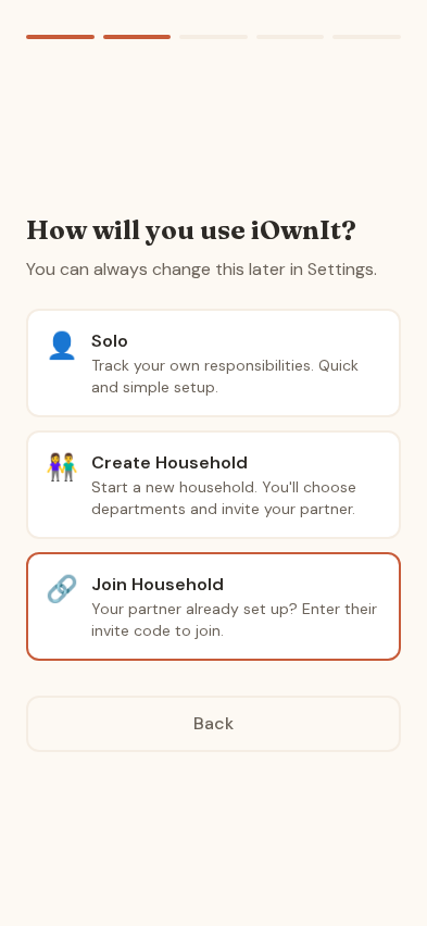 Mode Selection