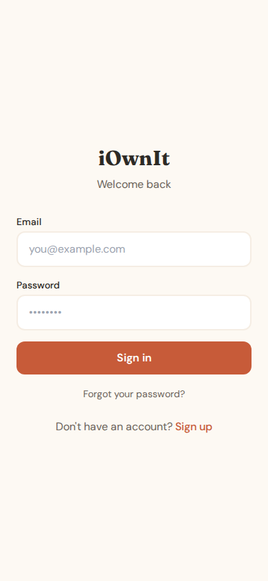 Mobile Login